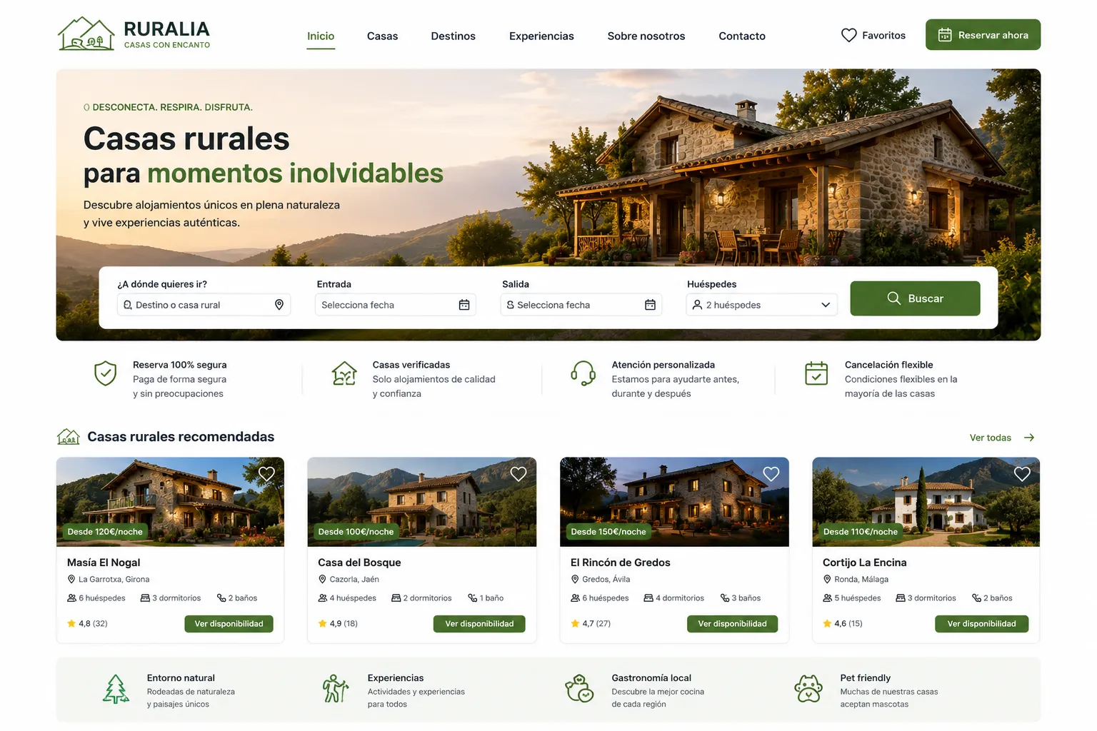 Sistema de reservas online para negocio con citas